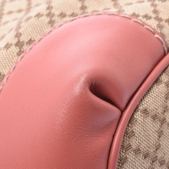 GUCCI GG Sookie Bag Diamante Beige Pink Calf Handbag - Picture 6 of 12